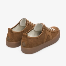 Camper Imar Womens Flat Shoes US-90392 Brown USA